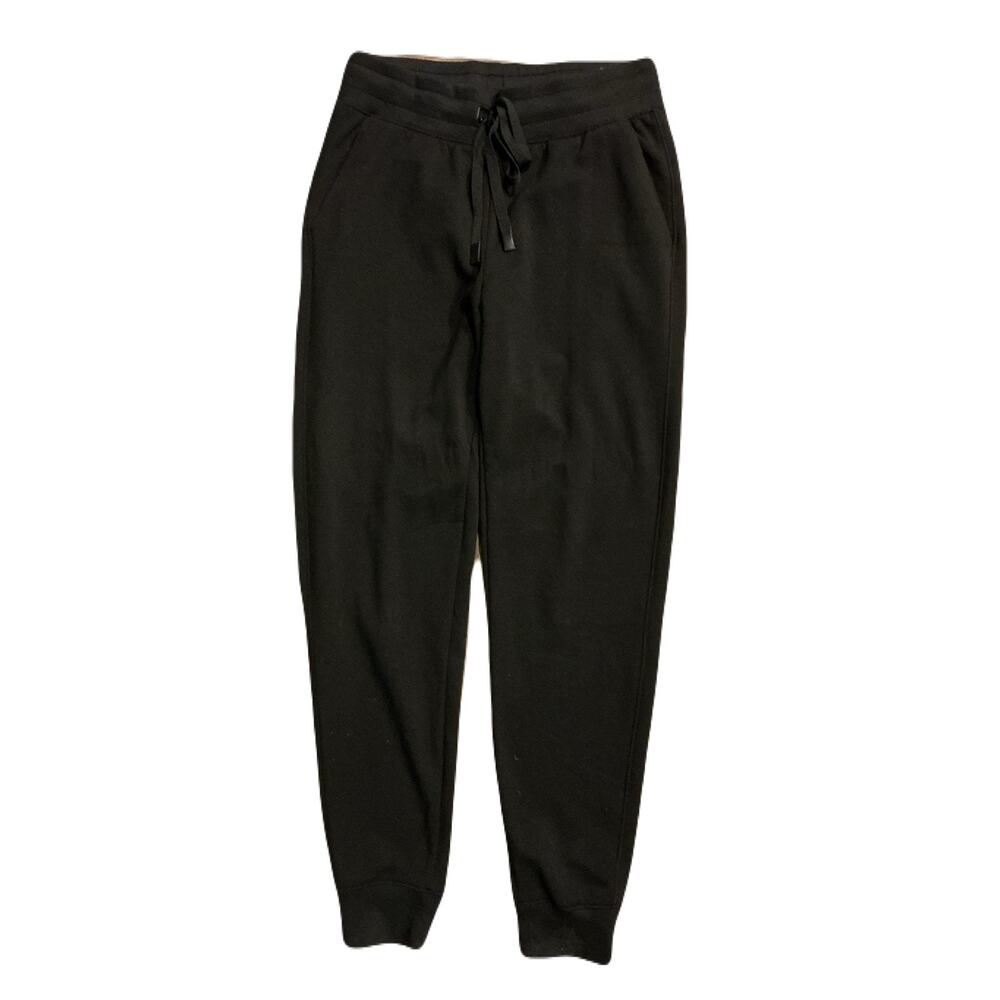 Black Joggers XS Soft Modal Blend Lounge Sweatpants Athlesiure Clean Girl Gym